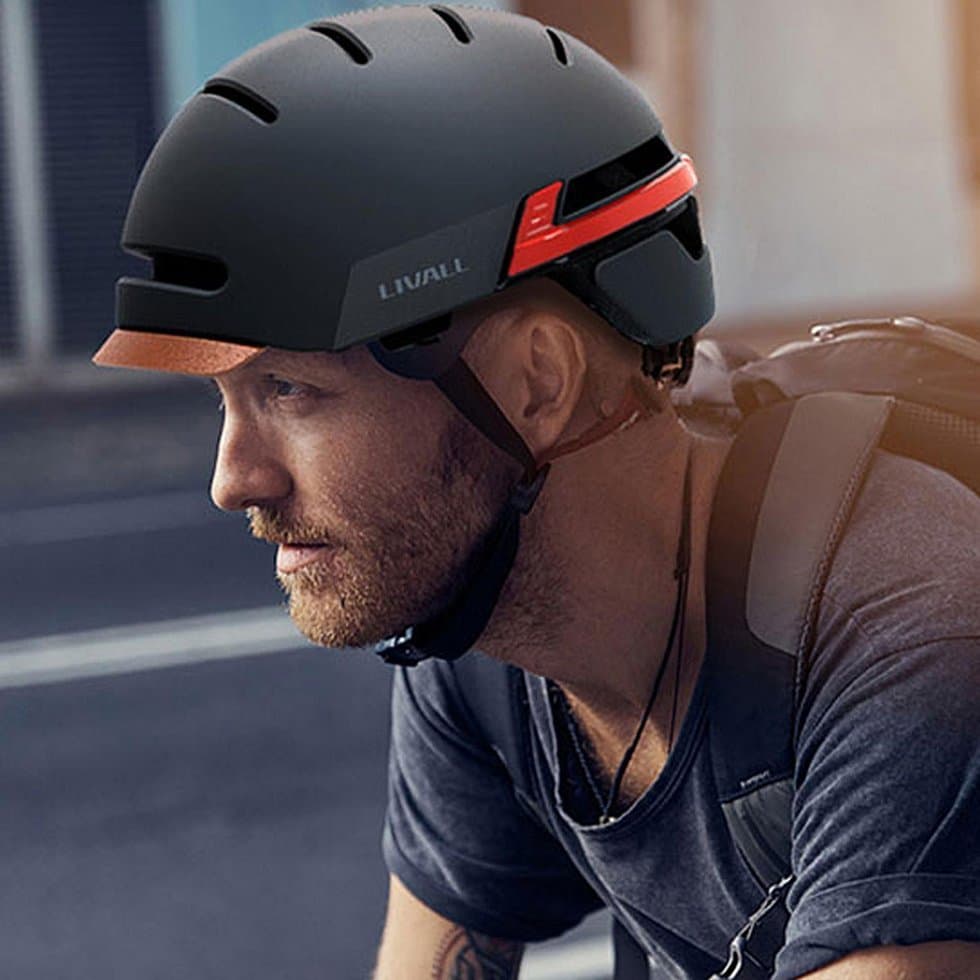 Smart Cycling Helmet with LED Lights
